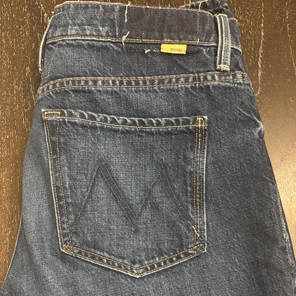 MOTHER Dark Blue Women's Jeans